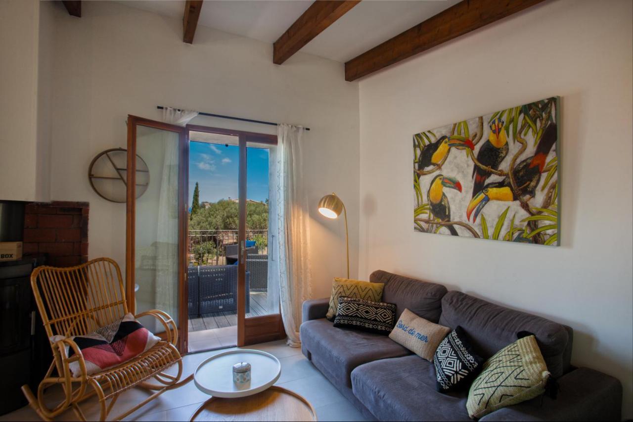 Villa Bodri, Maison En Pierre Avec Vue Mer Et Piscine Chauffee LʼÎle-Rousse Kültér fotó